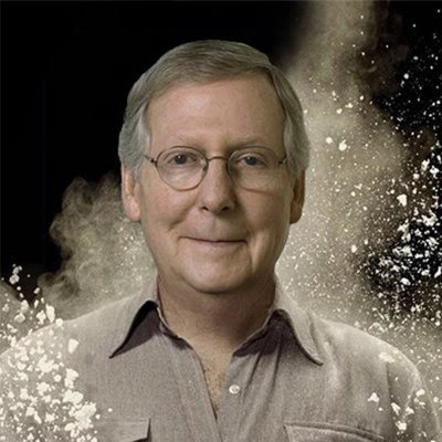 This account is devoted to stanning the one true leader of the Senate and the GOP: Cocaine Mitch.