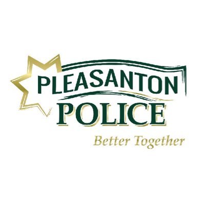Official Twitter account of the Pleasanton Police Department. Tweets not monitored 24/7. Please call 911 to report an emergency. RTs are not endorsements.