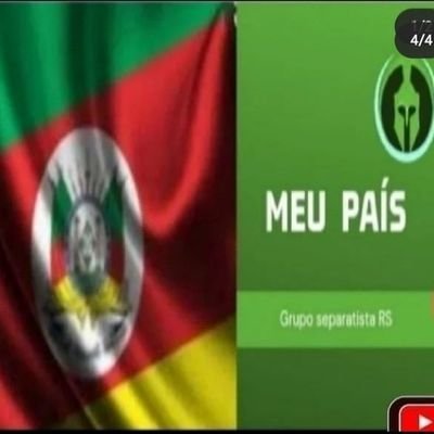 Grupo separatista RS meu país
hoje primeiro de abril de 2022 a 17:46 da tarde hoje povo Gaúcho Gaúcho e gaúchas a independência do Rio Grande do Sul fazer histó