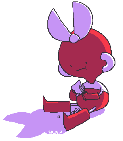 I write a thing called The Red Squirtle