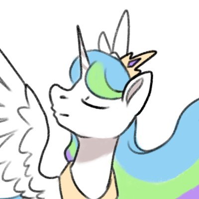 Artist who likes to draw cute stuff like ponies and anime. 🌈He/Him

(Removed my art from here cause twitter bad and ew data scraping. Fuck generative A/I.)