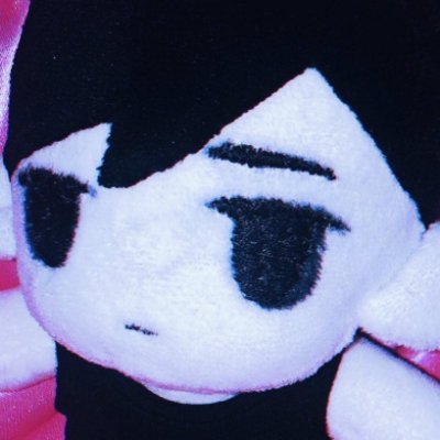 i made an Omori plushie! it's not as cute as the meme one but i