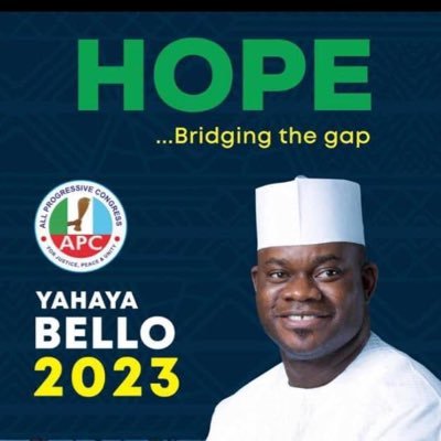 A Platform To Track Actions & Achievements Of Governor Yahaya Bello Of Kogi State. Gov. Yahaya Bello Support Group, ff on Facebook: #iStandWithGYB