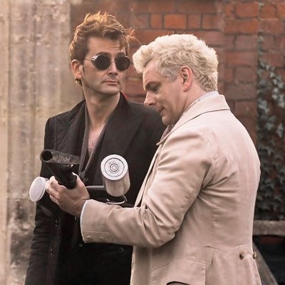 posting screenshots of good omens every hour on in order! currently on: Episode 3 - Hard Times (may be inconsistent at times pls forgive me)