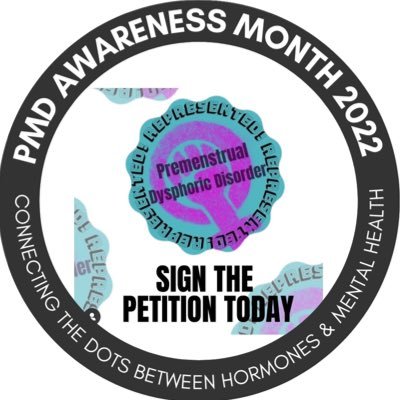 pmddrepresented's profile picture. Help Premenstrual Dysphoric Disorder be represented in the healthcare and benefits system. Sign the petition now, help us change the future for women and AFAB