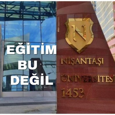 Nişantaşı Üniversitesi Akademisyen Dayanışması'nın hesabıdır.

#egitimbudegil  https://t.co/FtiL4qvGPX