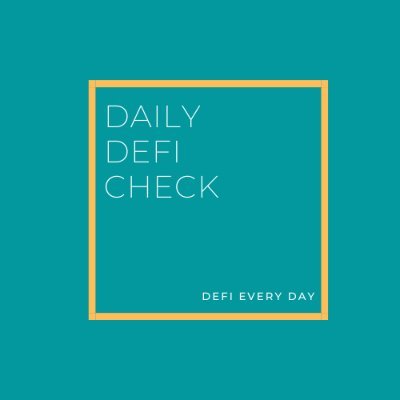 DeFi daily checks on #ETH  #BSC #AVAX #MATIC #FTM #NEAR #CRO #LUNA #SOL #EGLD #ONE #GLMR #METIS #ROSE #MOVR #ASTR #VLX #TLOS