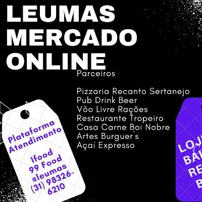 leumaslojista's profile picture. Leumas Mercado Online em parceria com lojista bairro Regina - BH