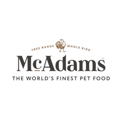 McAdams - the first and only dry pet food made using whole British chicken, grain free and meat meal free