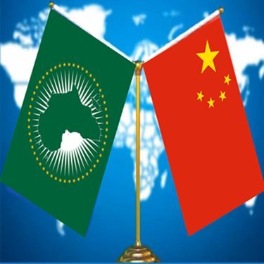This is the official twitter account of China Mission to the African Union. 
Facebook: @ChineseMissiontoAU