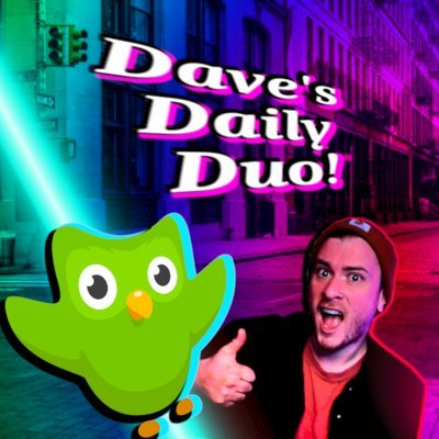 dave_duo's profile picture. Dave is playing a language-learning game called Duolingo. Drop in and say hi! This place is for goal-setting, learning tips, and encouragement.