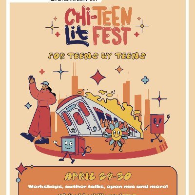 FOR TEENS, BY TEENS |🧠| LITERARY FESTIVAL hosted by @chicagopubliclibrary 📲 APRIL 24th-30th #CTLF22