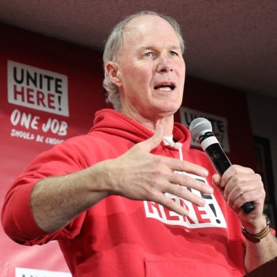 President, @unitehere; a union of 300,000 workers across North America in the hospitality industry and beyond.