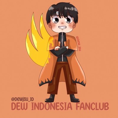 1st Official Fanclub of @dew_jsu from Indonesia 🧡 #jsukungfuacademy #สำนักเจสุไร้พ่าย