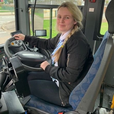 Female Coach driver for Olympia travel