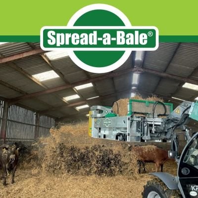 Spread-a-Bale - world straw spreading solutions #landwirtschaft #agriculteur