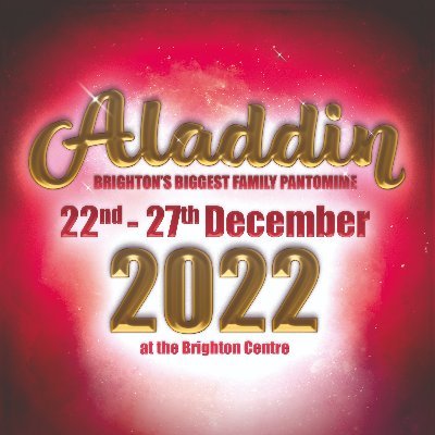 Brighton’s Biggest Family Pantomime is coming back and moving to The Brighton Centre. 22nd - 27th December 2022. Tickets on sale now!