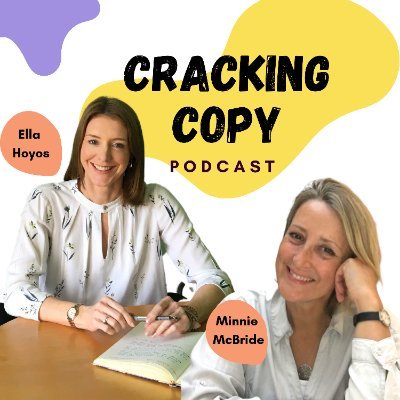 Copywriting duo @minniemcbride and @ella_hoyos host a snack-sized podcast, sharing words and wisdom on writing for business in a digital world.