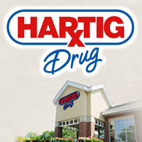 Hartig Drug is your local hometown pharmacy   -   Serving you since 1904.  Stay Healthy with Hartig!