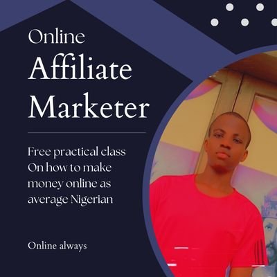 An Affiliate Marketing Expert/Business minded just like helping people,also love the progress of others, https://t.co/DiXwjTJHuR(also the handmaid of the Lord)