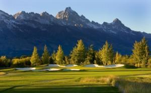 Jackson Hole Golf & Tennis Club, ranked one of Wyoming's best golf courses. We have the best views of the Tetons and border Grand Teton National Park.