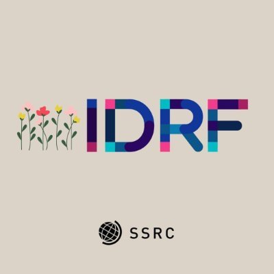 SSRC_IDRF's profile picture. Supporting the next generation of scholars in the humanities and humanistic social sciences researching with US Indigenous or on non-US cultures and societies.