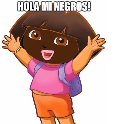 Dora is BLACK