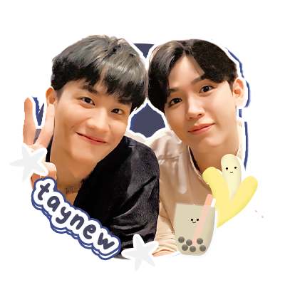 always support @Tawan_V and @new_thitipoom 💙