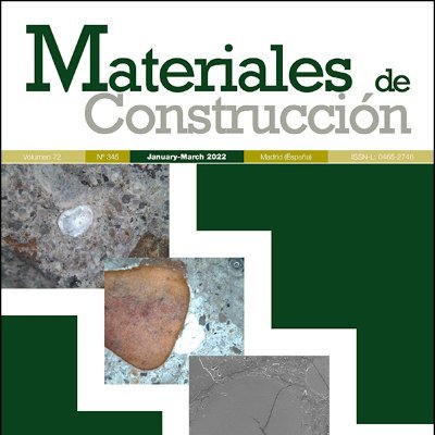 Materiales de Construcción is a JCR indexed scientific journal published in English by IETcc-CSIC, in the area of Construction and Materials Science.
