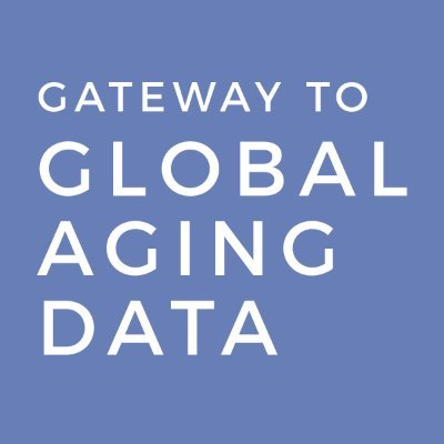 The Gateway to Global Aging Data is a platform for population survey data on aging around the world.  Your one stop shop for aging data. https://t.co/GZbAIcP35s