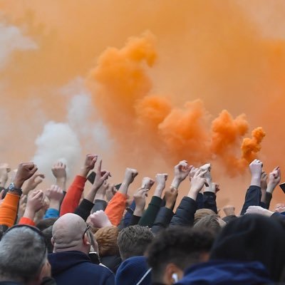 TANGERINE ARMY!! @blackpoolfc🍊🍊 #utmp