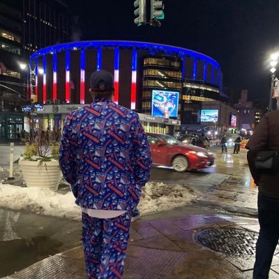 New York Rangers Fanatic!                     IG: ranger_suit_dan