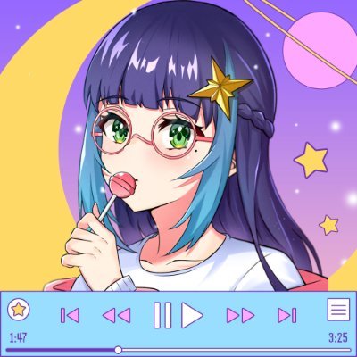 MeguMinmay | Bachira Meguru Stan | she/her | LOGO COMMISSION || Graphic Designer who loves starry sky and purple || icon: @tkkRamune