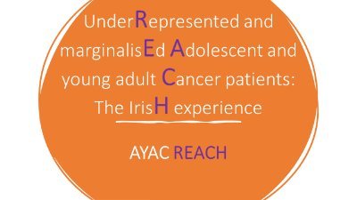 We are a multidisciplinary, @IrishCancerSoc funded, #AYAC research project, interested in the experiences of #cancer among underrepresented groups in Ireland!