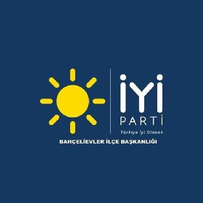 İYİ Parti İstanbul Bahçelievler İlçe Başkanlığı Resmi Hesabıdır.