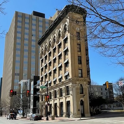 The Flatiron Building in downtown Fort Worth Texas