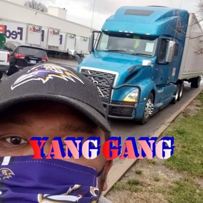 Over The Road truck driver im a gamer  and a family  man 2 daughter and 2 sons   girlfriend together 13 years from  Baltimore MD #YangGangForLife