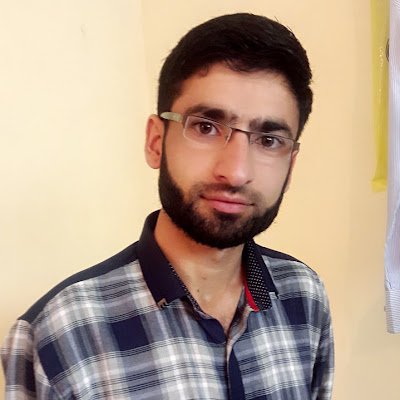 Tanveer Ahmed. Hails from Neel Banihal done Masters in English .Presently working in Polytechnic College Ramban.