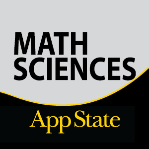 Official Account of the Department of Mathematical Sciences in @AppStateCAS at @appstate.