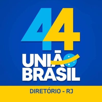 Twitter do Diretório Estadual do União Brasil do Rio de Janeiro. 💙💛
