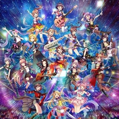 「バンドリ!ガールズバンドパーティ!」の楽曲のコピーバンド。京都・大阪を中心に活動中。Vo.@music8zzz Vo.@rain2668 Gt.@kaiyouhonyuruid Gt.@given_shyrui Ba.@yuuma_tan key.@barchettafiat Dr.@1103Na