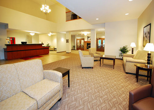 ComfortSuitesGr's profile picture. Comfort Suites Grayslake, Illinois.  Indoor Pool/Spa, Free Breakfast, All Suites!  New shuttle van!  847-223-5050.  Corner of 45 & 120 in Grayslake.