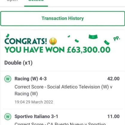 PURCHASE YOUR FIXED GAME HERE💯 BET £500 & WIN £150,000+🏆💥FIXED MATCH EXIST 💥
⚽JOIN OUR TELEGRAM CHANNEL FOR MORE INFO https://t.co/96oWQC2lBN