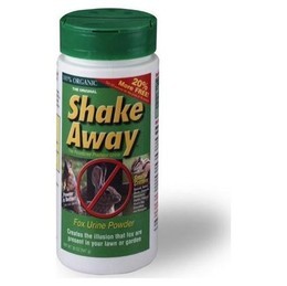 No matter what animal you need to get rid, get the right animal repellent for you. No one wants a Pepe Le Pew. The natural deterrent in Shake Away is effective.