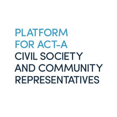 The platform (hosted by @WACI_tweets, @GFadvocates & @STOPAIDS) supports civil society and community representatives in the @ACTAccelerator