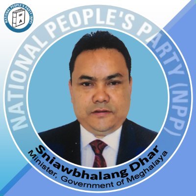 Deputy Chief Minister, Government of Meghalaya.  @nppmeghalaya