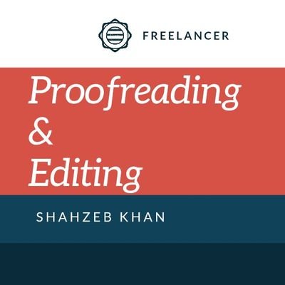 Proofreading and Editing