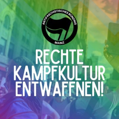 rkkentwaffnen's profile picture. #block1607mz / Am 16.07.22 den Neonazi-Aufmarsch der 'Neue Stärke Partei' in Mainz verhindern! Alerta🖤❤     Rechte-kampfkultur-entwaffnen@riseup.net