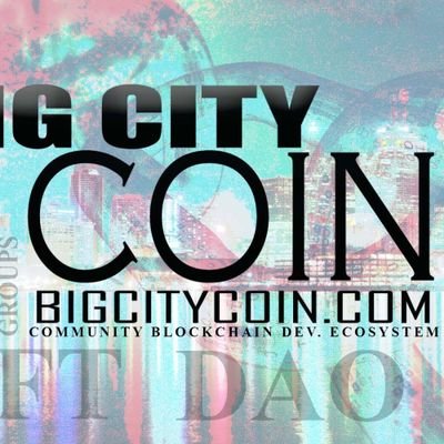 BigCityCoin in a ecosystem token use to build the BIG CITY COIN NETWORK. The transaction fees will be use to develop new apps useful to our community.