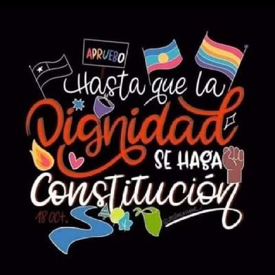 Seguiré luchando porque la Dignidad se haga costumbre.